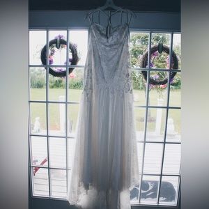 MELISSA SWEET

Beaded Spaghetti Strap Wedding Dress